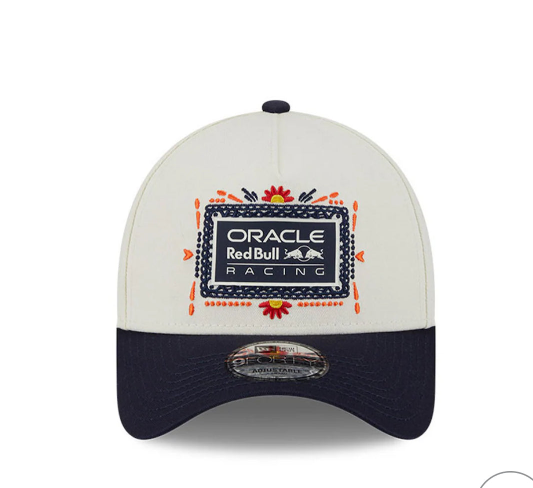 New Era Red Bull Oracle Mexico GP 2025 A-frame 9forty Snapback Cap