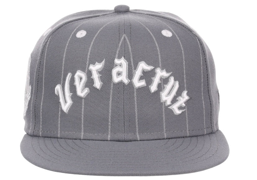 Ebbets Field Flannels Veracruz Azules NLB Pinstripe Fitted Cap