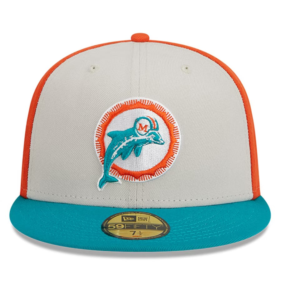 Miami Dolphins Snapbacks, Dolphins Snapback Hats, Flat Billed Hat