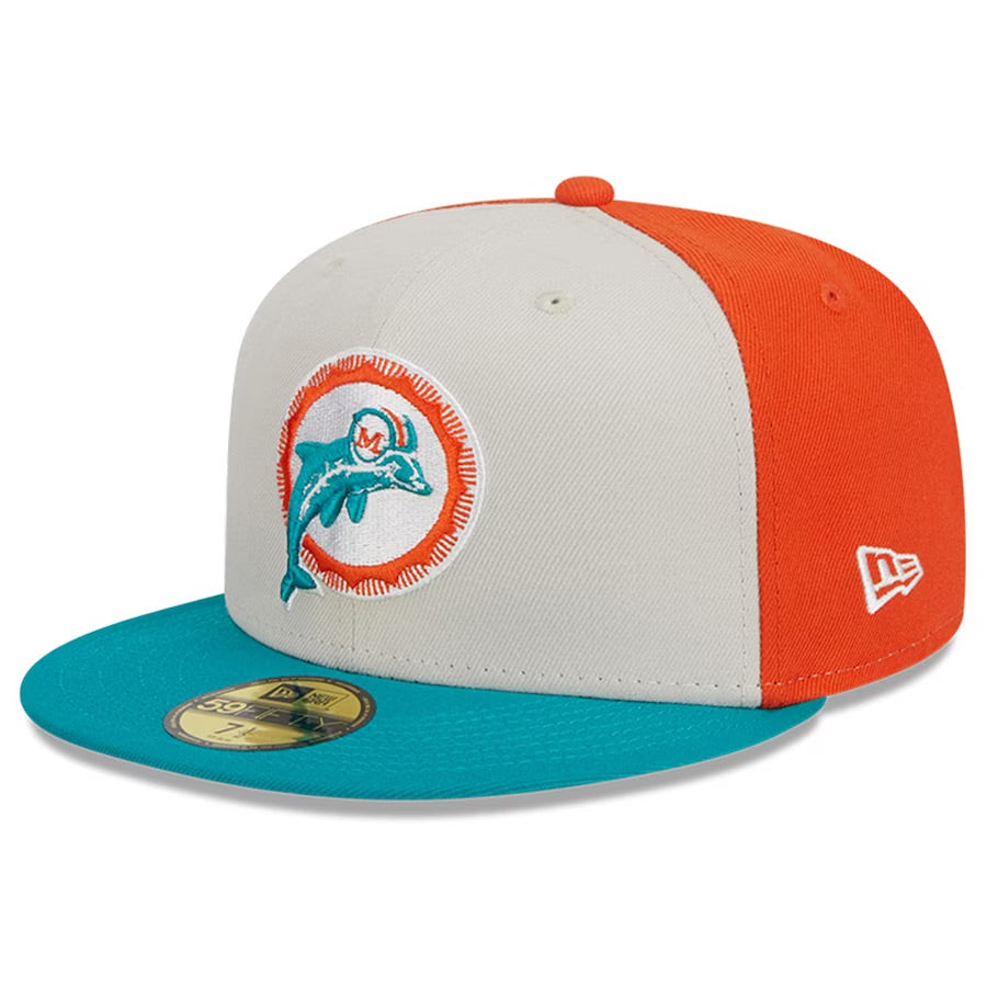 NFL Sideline Miami Dolphins 59FIFTY Fitted Cap D03_294