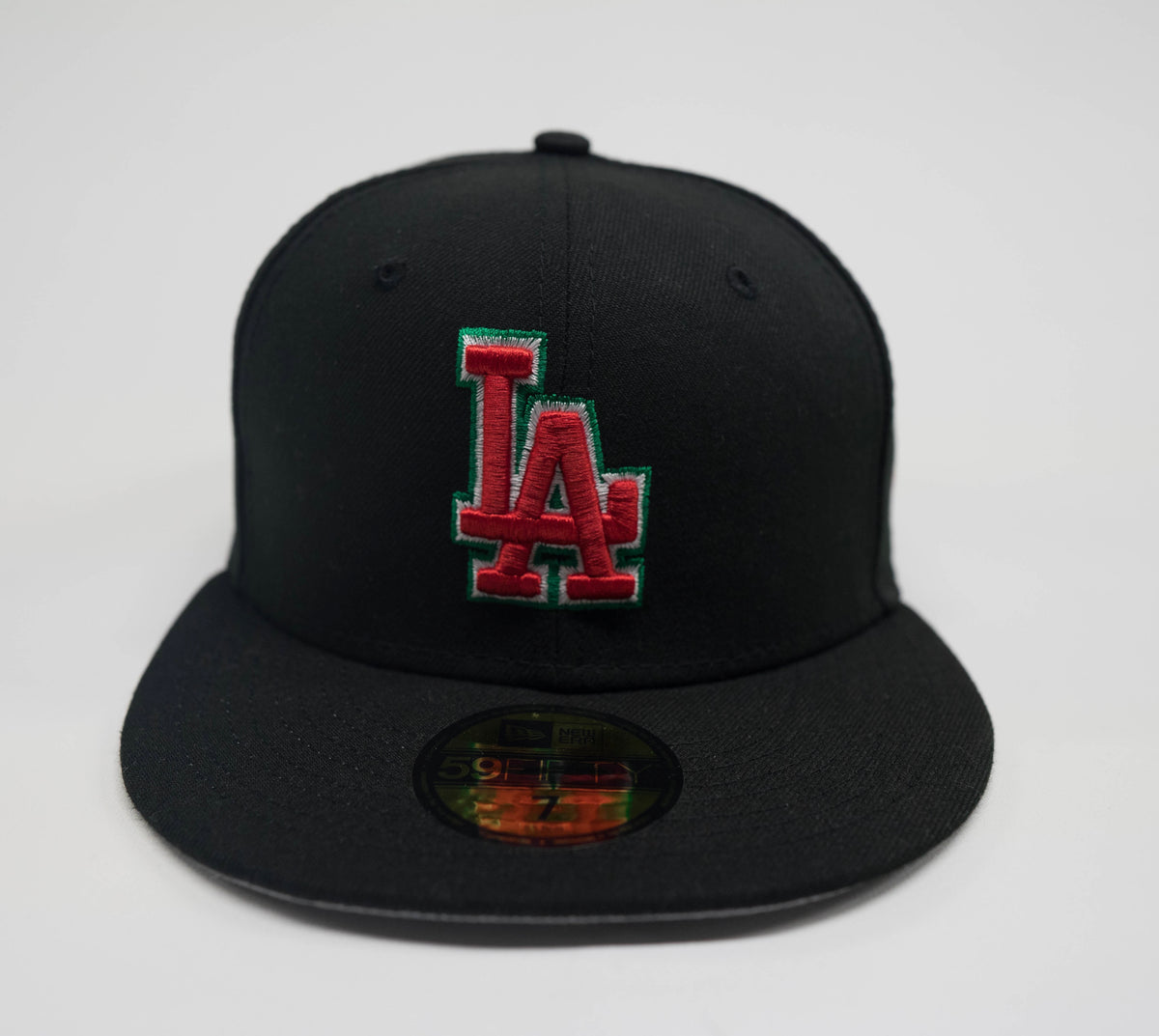 Mexico Flag Colors) Los Angeles Dodgers New Era MLB 59FIFTY 5950