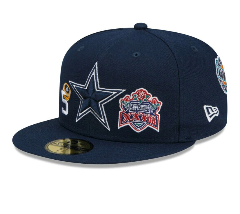 Lids Dallas Cowboys New Era Crown 5x Super Bowl Champions 59FIFTY