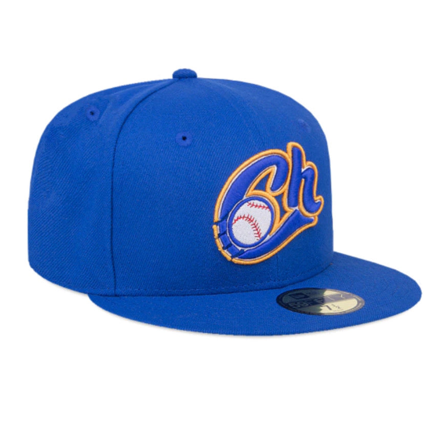 New Era 59FIFTY Charros de Jalisco Game Fitted Hat Bright Royal Blue