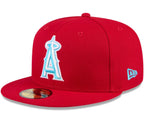 New Era Los Angeles Angels of Anaheim 2024 Fathers Day Collection 59fifty Fitted Cap