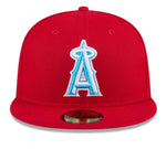 New Era Los Angeles Angels of Anaheim 2024 Fathers Day Collection 59fifty Fitted Cap