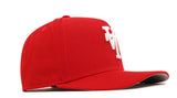 New Era Los Angeles Dodgers Upside Down Scarlet Red / White 9Fifty A-Frame Snapback Cap
