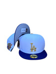 New Era Los Angeles Dodgers Gold 2024 Chrome White 59fifty Fitted Cap