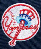 Mitchell and Ness New York Yankees Navy Cooperstown Double Clutch Pro Pinch Snapback Cap