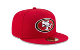 Scarlet Red Basic 59fifty Fitted Cap