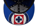 New Era Cruz Azul Logo Identify Collection 59fifty Fitted Cap
