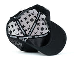 Rude Awakenings “LALALA” Triple Black Snapback Cap