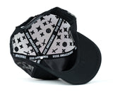 Rude Awakenings “LALALA” Triple Black Snapback Cap
