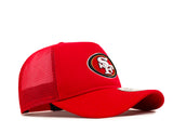 New Era San Francisco 49ers 9Forty A-frame Foam Trucker Team Color Snapback Cap