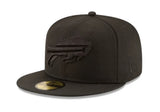 Basic Black on Black 59fifty Fitted Cap