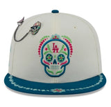 New Era Los Angeles Dodgers 2026 day of the dead (Dia de Los muertos) 59fifty Fitted Cap