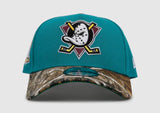 New Era Anaheim Ducks ‘Realtree Visor’ 9forty A-frame Snapback Cap
