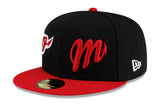 New Era MX Diablos Rojos del México LMB Multi Logo 59fifty Fitted Cap