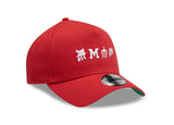 New Era MX Diablos Rojos del Mexico Multi Logo Green UV 9forty A-Frame Snapback Cap