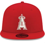 New Era Anaheim Angels White Logo 59fifty Fitted Cap