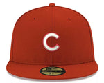 New Era Chicago Cubs Fashion Color Scarlet 59fifty Fitted Cap