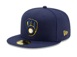 New Era Milwaukee Brewers On-field 59fifty Fitted Cap
