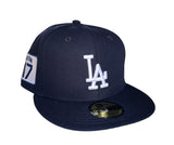 New Era Los Angeles Dodgers Fashion Color Navy  Shohei Ohtani Patch 59fifty Fitted Cap