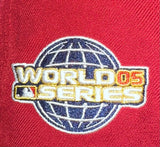 New Era Houston Astros 2005 World Series Patch A-frame 9forty Snapback Cap