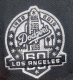 Mitchell and Ness Los Angeles Dodgers 60th Anniversary Patch Snapback Cap