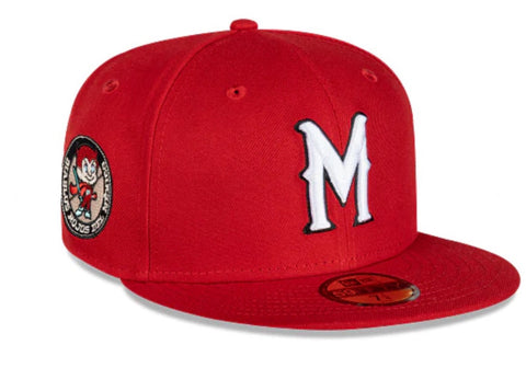 New Era Diablos Rojos del Mexico Away Ramoncito Patch On-field 59fifty Fitted Cap