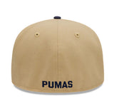 New Era MX Pumas de la UNAM 2tone Gold Core 59fifty Fitted Cap
