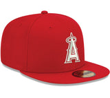 New Era Anaheim Angels White Logo 59fifty Fitted Cap