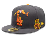 New Era Los Angeles Dodgers 2025 Dia de Los Muertos 59fifty Fitted Cap