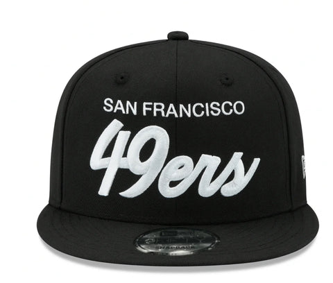 New Era San Francisco 49ers Script 9fifty Snapback Cap