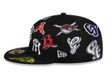 New Era LMB All Over 59fifty Fitted Cap