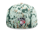 New Era Diablos Rojos del México LMB Camo 59fifty Fitted Cap