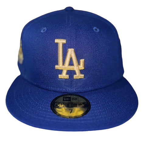 New Era Los Angeles Dodgers Laurel Side Patch 59fifty Fitted Cap
