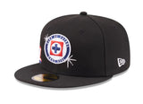 New Era Cruz Azul Wordmark Side 59fifty Fitted Cap