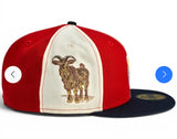 New Era club Deportivo del Guadalajara Chivas “Futuro Sagrado” Chrome/Red Pinwheel 59fifty Fitted Cap