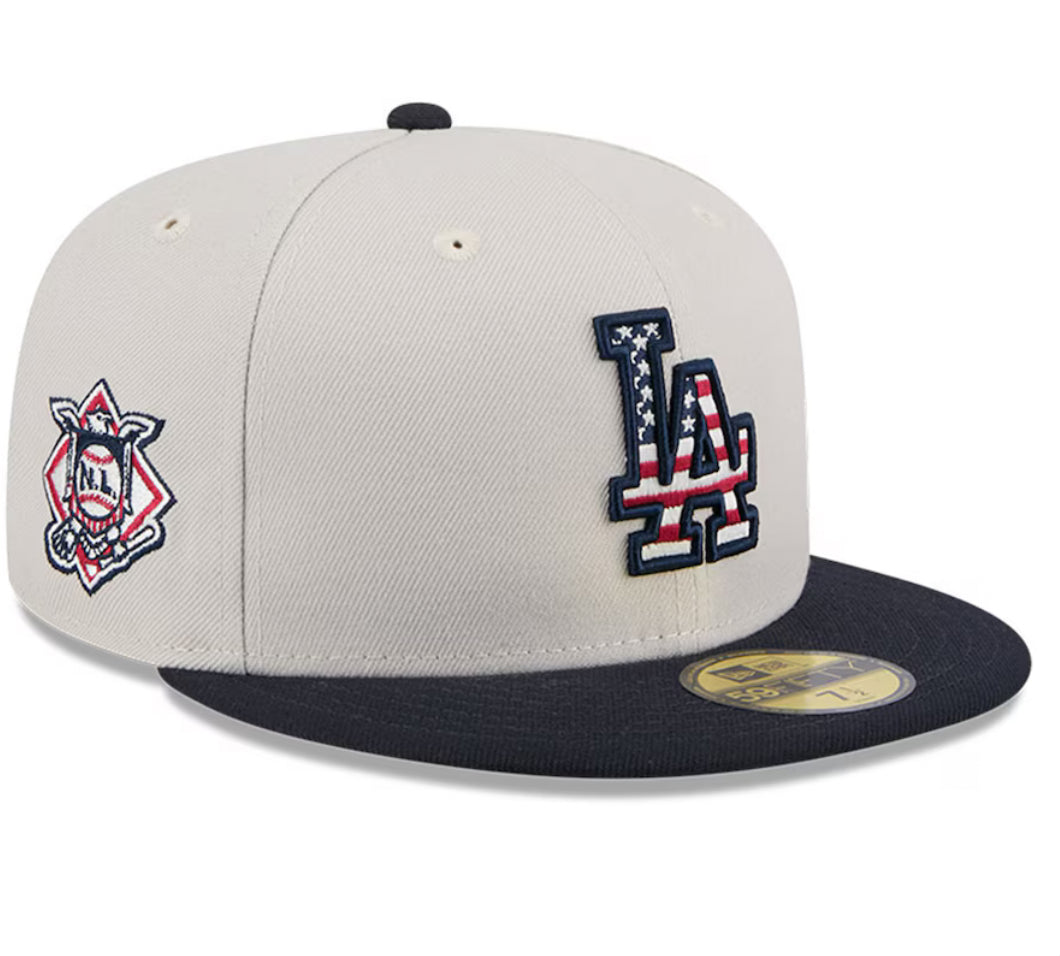 キャップ NEW ERA 59FIFTY DAY LOS ANGELES DODGERS 5FT1781 Los Angeles Dodgers New Era 59FIFTY Day Allover Fitted Hat