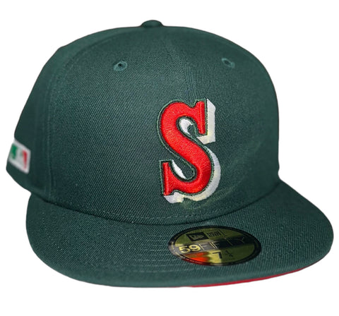 New Era Seattle Mariners “Watermelon” Side batterman 59fifty Fitted Cap