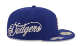 New Era Los Angeles Dodgers MLB Wordmark Script 59fifty Fitted Cap