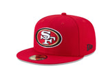 Scarlet Red Basic 59fifty Fitted Cap