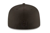 Basic Black on Black 59fifty Fitted Cap