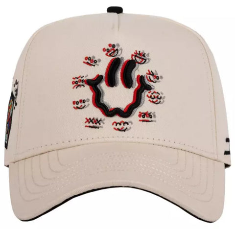 JC Hats Happy Face Snapback Cap