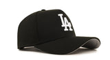 New Era Los Angeles Dodgers Black and White 9forty A frame Snapback Cap