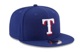 New Era Texas Rangers Team Color Basic 9fifty Snapback Cap