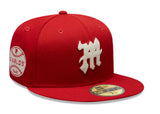 New Era Diablos Rojos del México LMB Retro Fangear 59fifty Fitted Cap