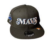New Era Dallas Mavericks Texas State Patch 9fifty Snapback Cap