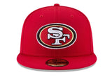 Scarlet Red Basic 59fifty Fitted Cap