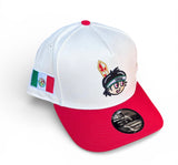 New Era Yaquis de Obregón 2tone Mexico Flag Patch Green UV 9fifty A-frame Snapback Cap